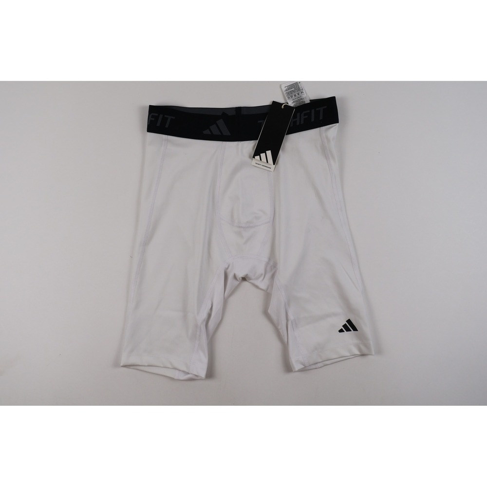 Adidas Compression Shorts Techfit Base Short T White Solid Medium NWT